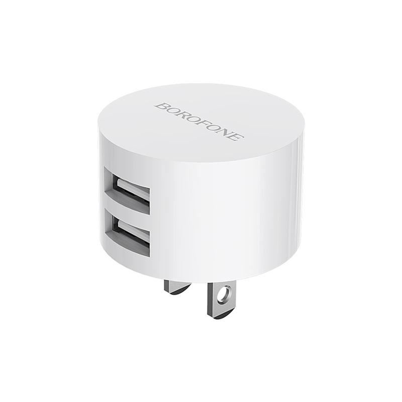 Borofone - cóc sạc ba23 - 2 cổng usb