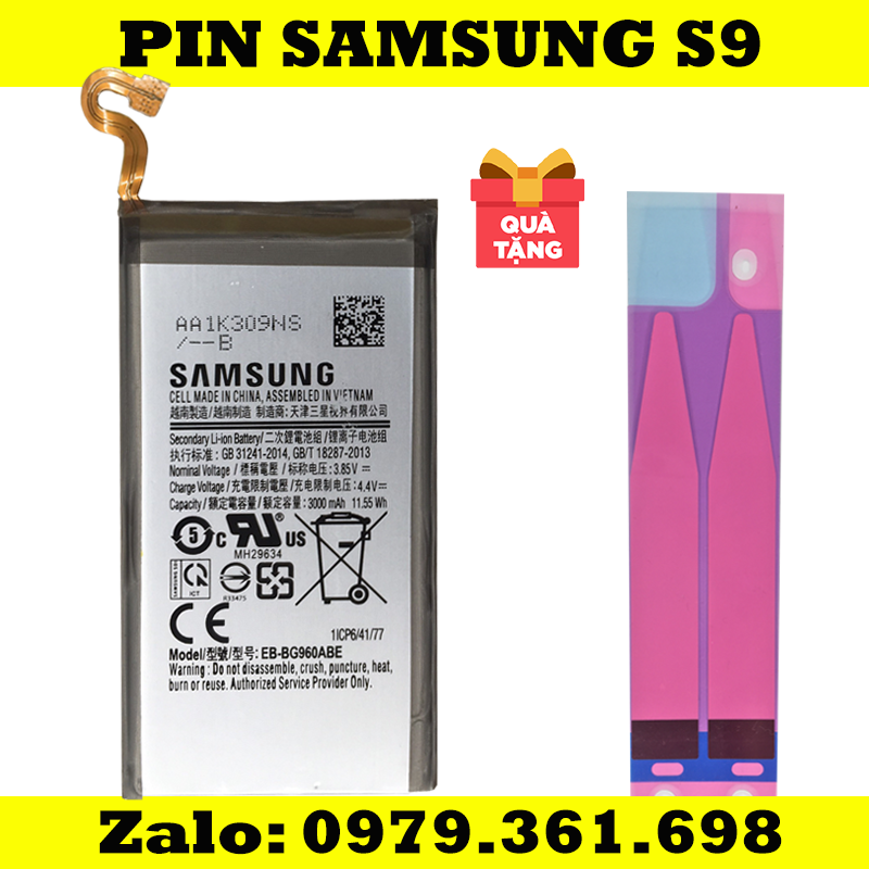Pin SamSung S9 (G960 ) - Hàng new ( bảo hành 3 tháng )