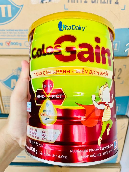 Sữa colos gain tăng cân nhanh cho bé 1-10 tuổi 800g