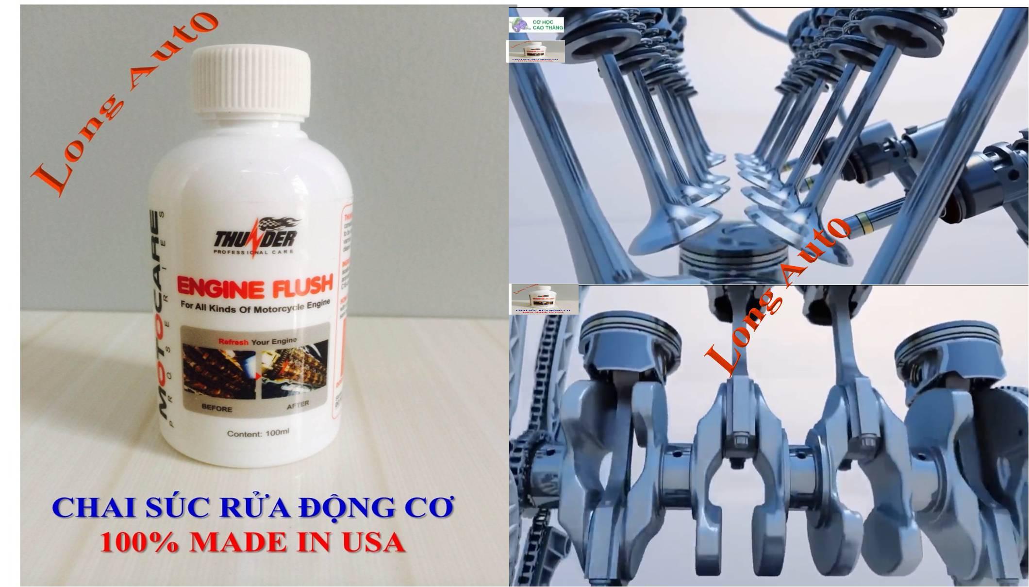 [HCM]Chai súc rửa động cơ Engine Flush 100ml