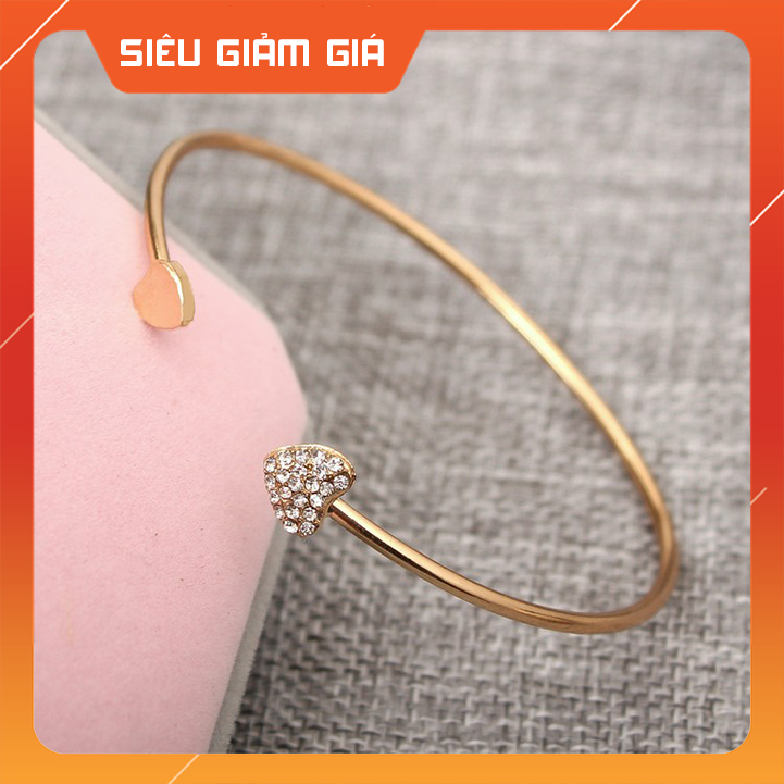 Lắc Tay, Vòng Tay Nữ Hình Trái Tim