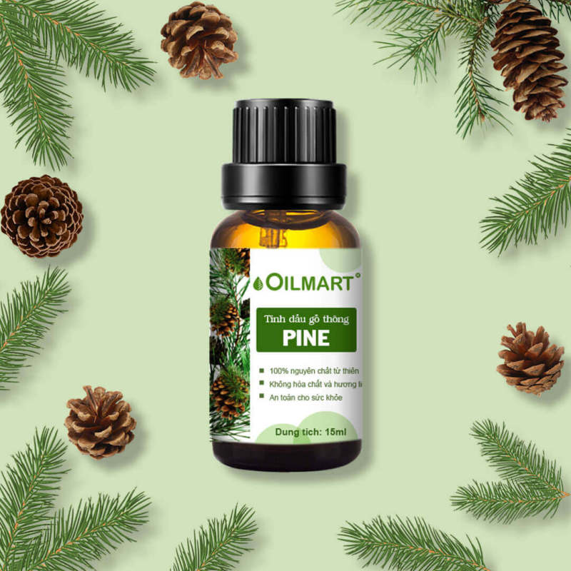 Tinh Dầu Thiên Nhiên Gỗ Thông Oilmart Pine Essential Oil