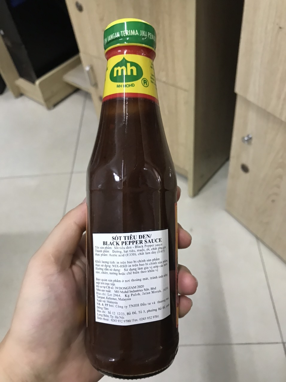 Sốt tiêu đen MH 330gr