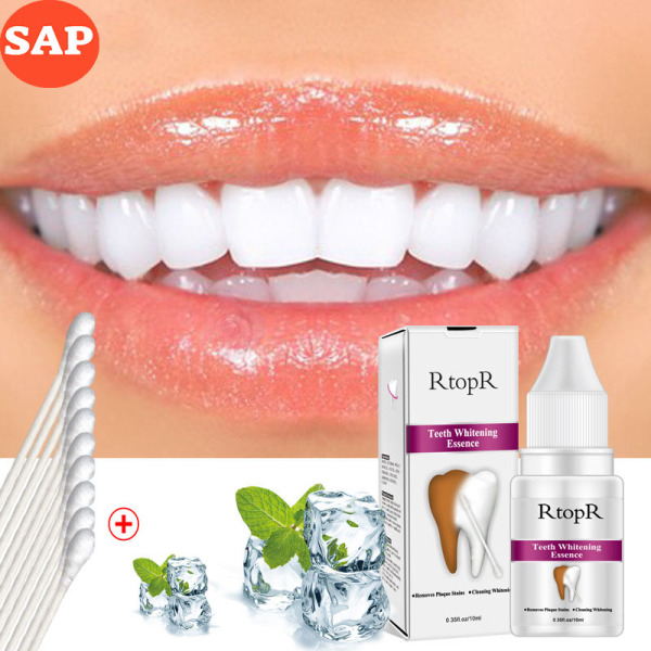 RtopR Tinh Chất Tẩy Trắng Răng, Khử Mùi Hôi Miệng, Tẩy Vết Ố Vàng trên Răng Hiệu quả Teeth Whitening Essence