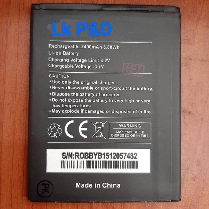Pin điện thoại Wiko PULP Zin