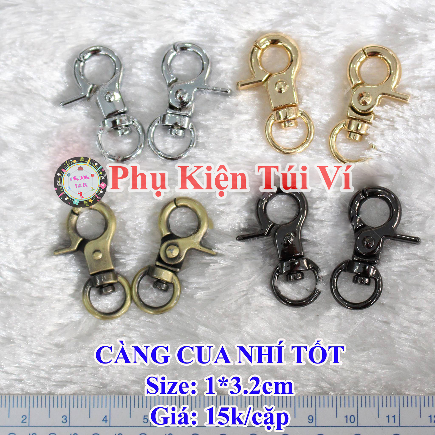 Càng cua nhí loại tốt làm túi xách