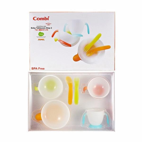 Bộ Đồ Ăn Dặm Combi Bước 2 | Combi Tableware Step 2