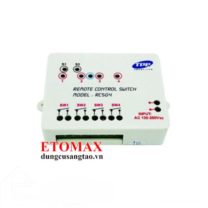 Công tắc điều khiển từ xa RF 4 cổng RC5G4