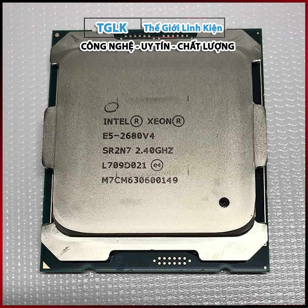 CPU Intel Xeon E5 2680v4 (2.40 GHz, 14 CORES 28 THREADS, 35MB Cache)