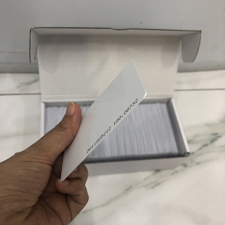 Thẻ Từ RFID Tần Số 125Khz Màu Trắng ( ID cố định không sao chép)