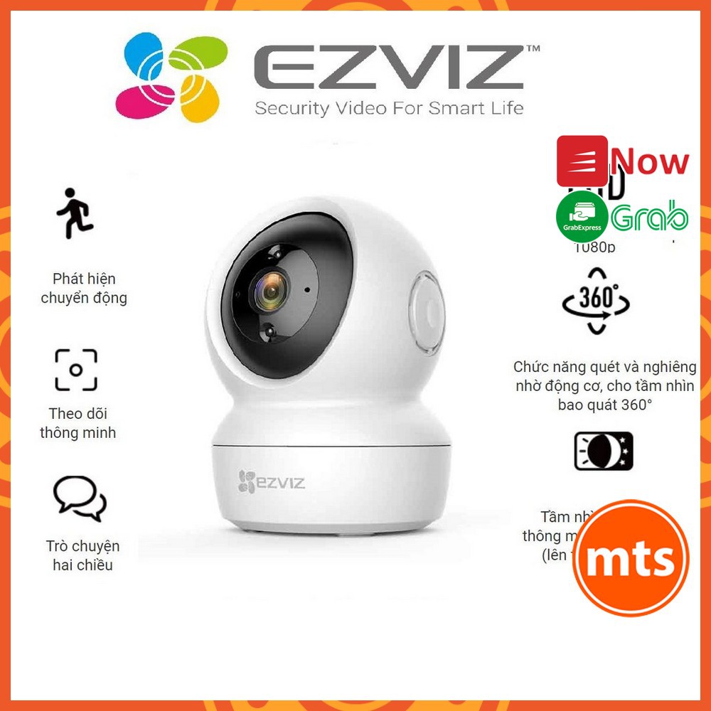 Camera Wifi dòng P/T EZVIZ C6N 1080P Quay 360 hàng - Minh Tín SHop