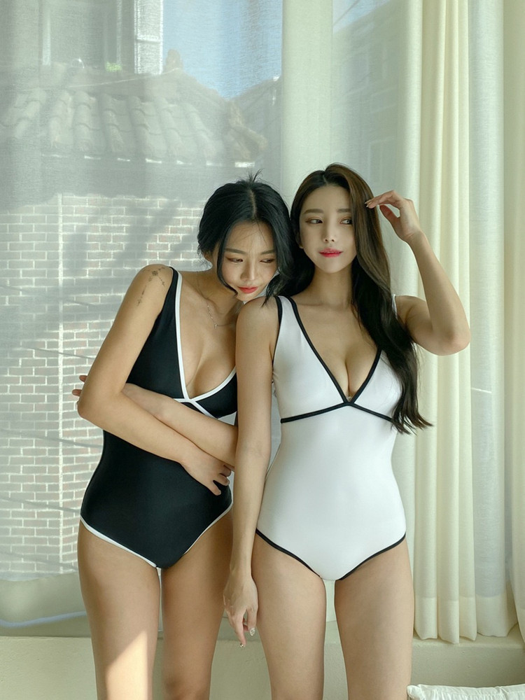 Bộ đồ bơi nữ liền mảnh thun lạnh đẹp