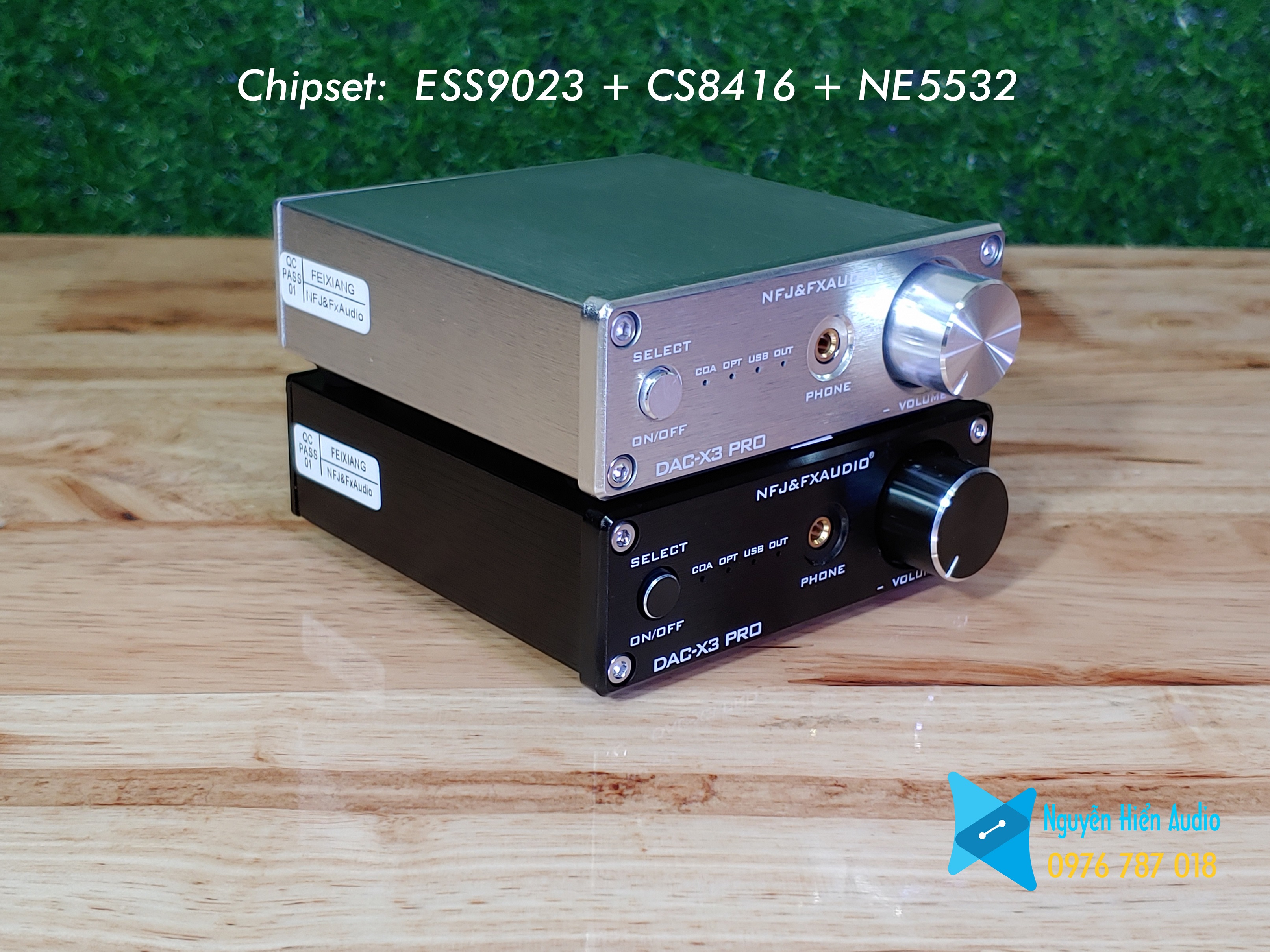 Bộ giải mã DAC FXaudio X3 Pro 24 bit/192khz