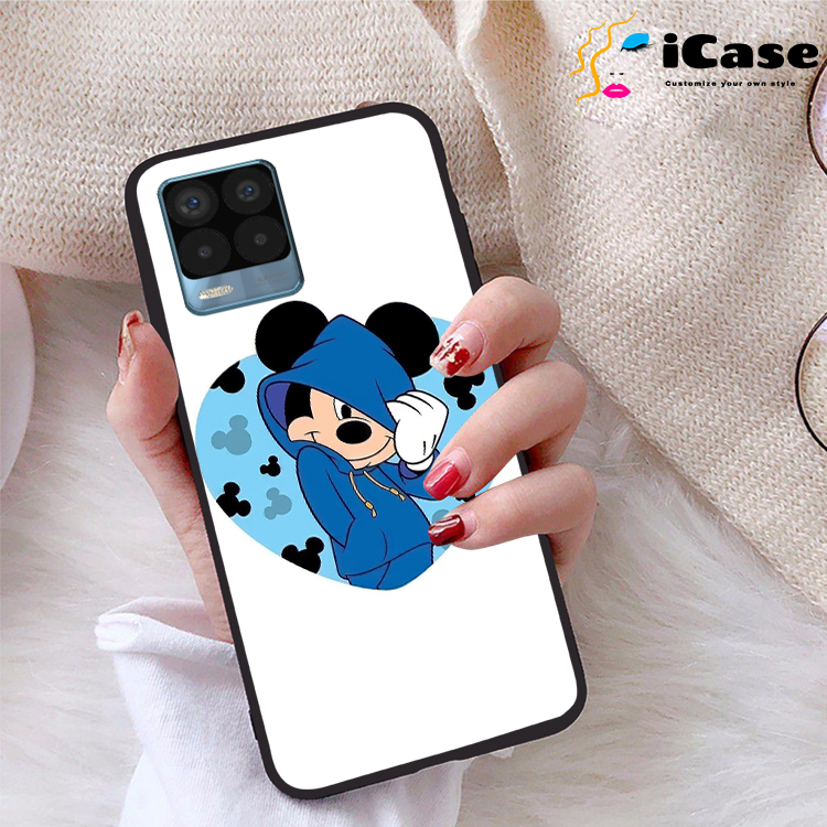 Ốp lưng realme 8 pro viền dẻo tpu bst hoạt hình