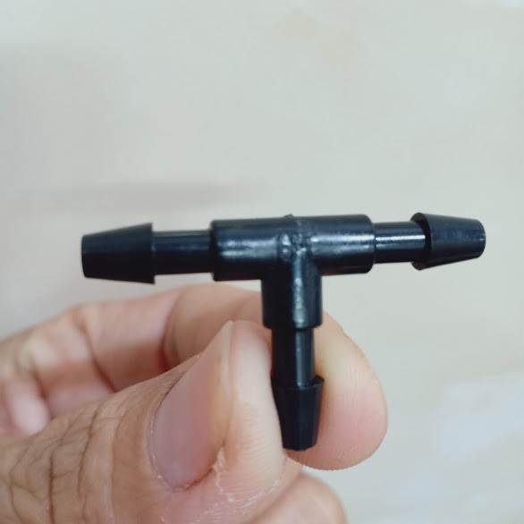 100 CÁI TÊ NỐI ỐNG LDPE 6MM