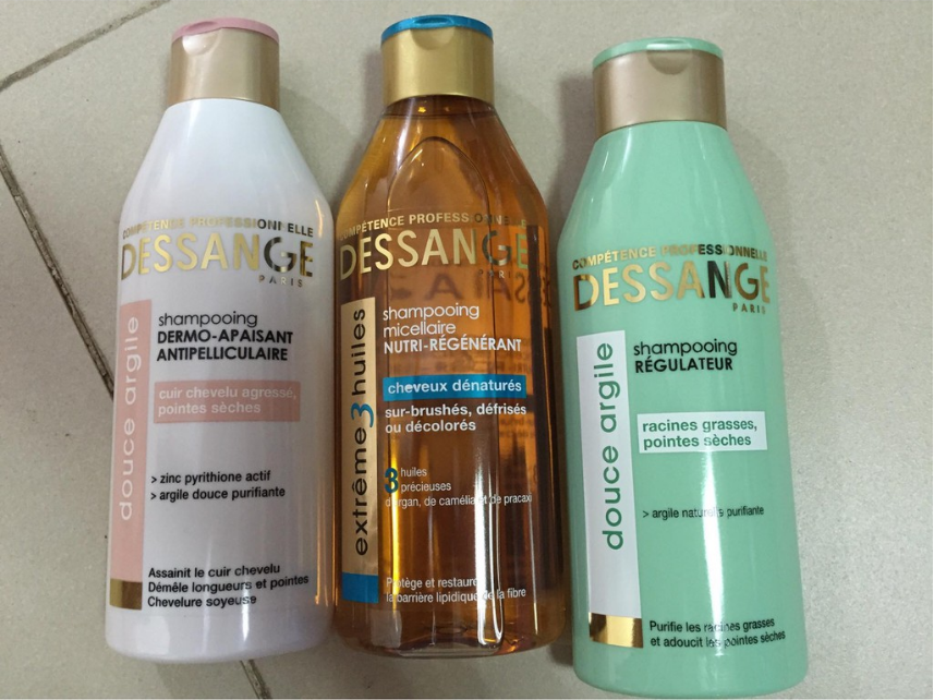 Dầu gội cho tóc dầu dessange xanh - pháp - dg dess