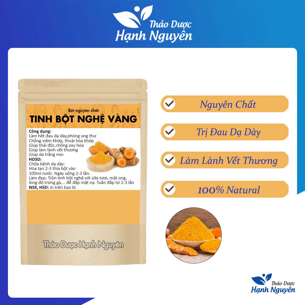 Tinh bột nghệ vàng 100g - 150g