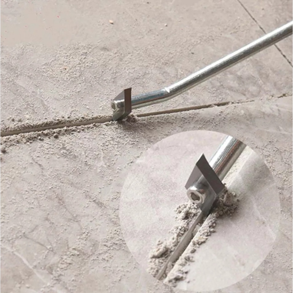 Cây cạo đường ron gạch cũ, dụng cụ cạo mạch gạch