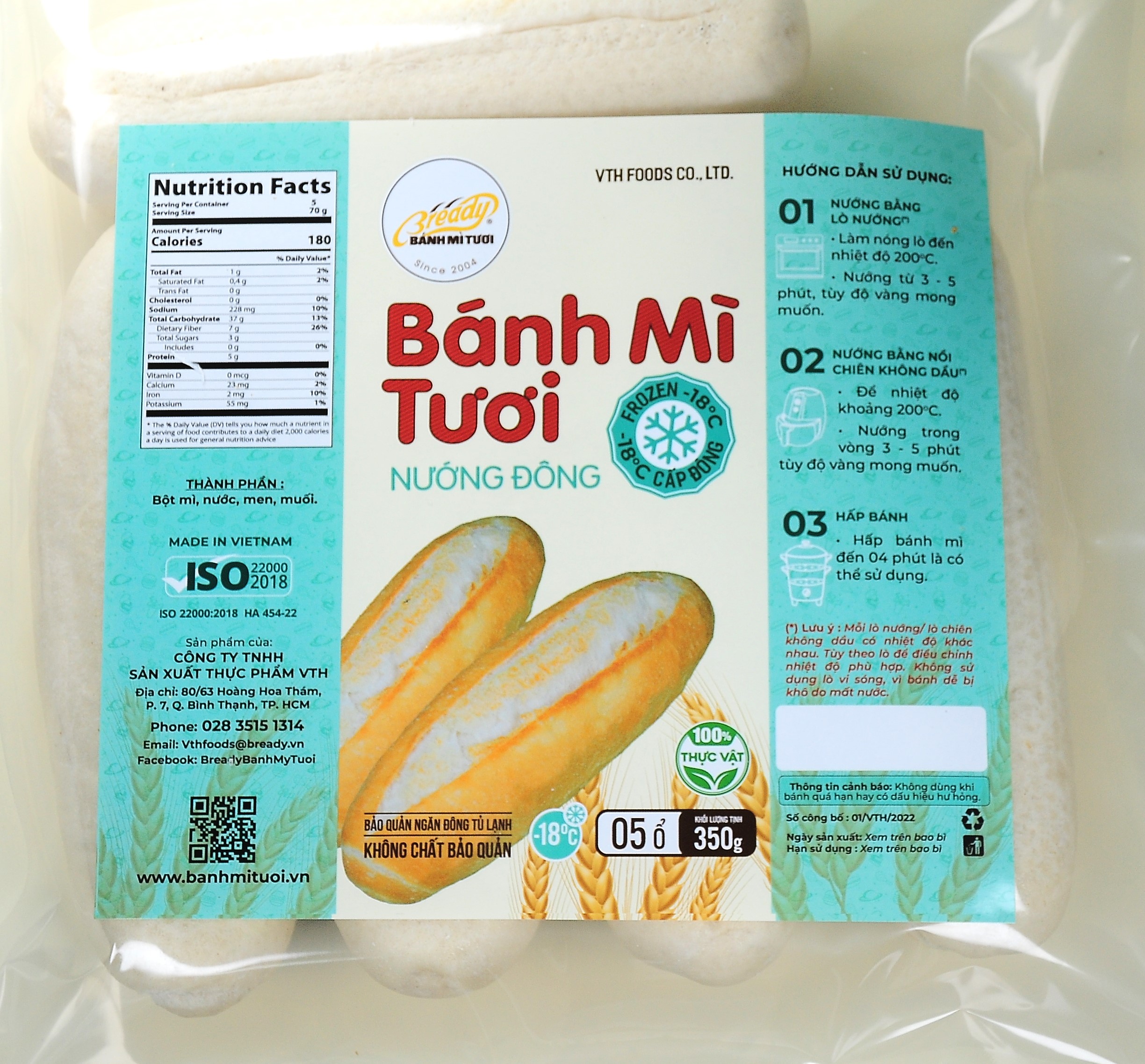 Par Baked Bread (5 shoulder/bag/white)