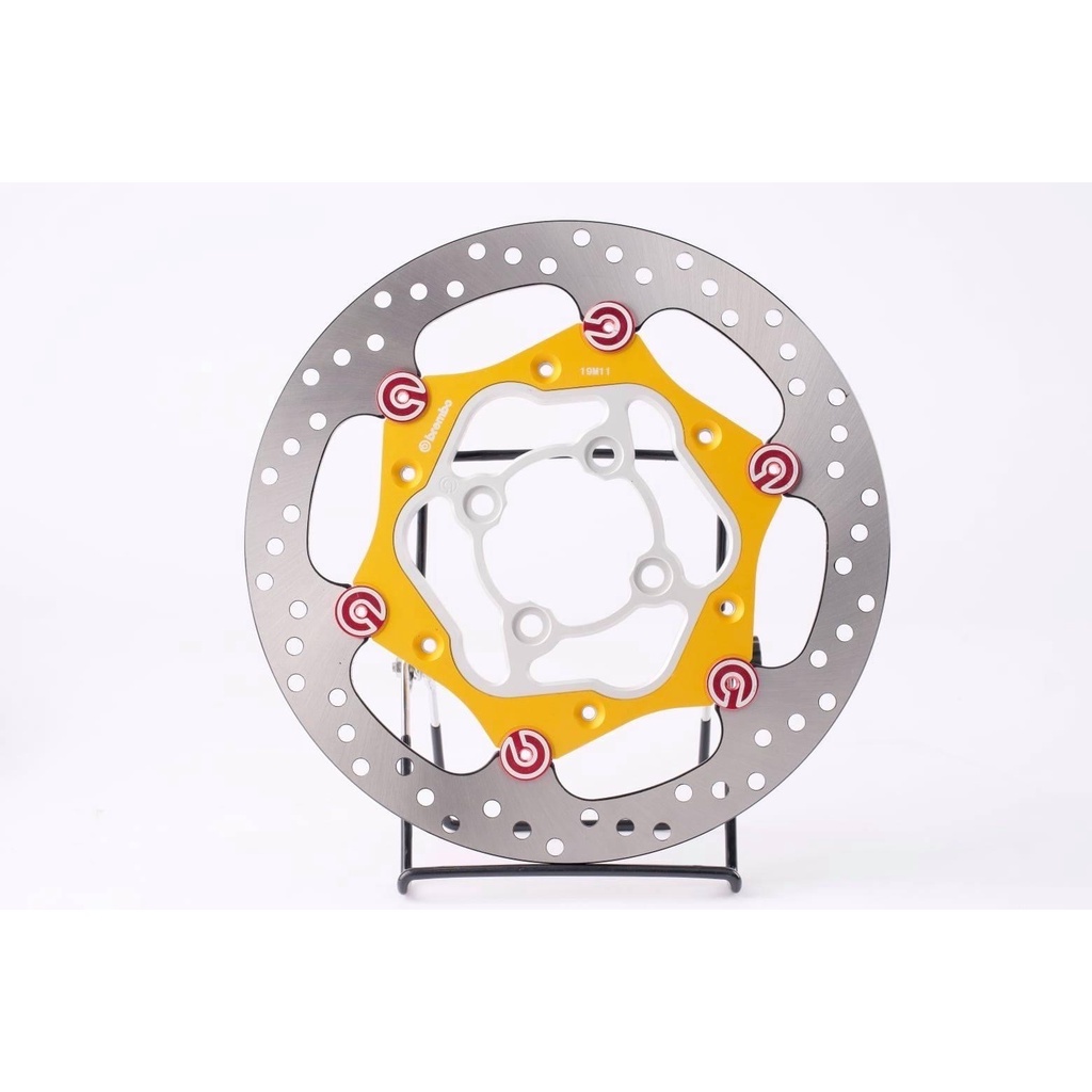 Dĩa Over size Đĩa Thắng Brembo Over size 265 lòng 4 lỗ khoen nhôm lắp mọi loại xe hàng đẹp chuẩn có bảo hành
