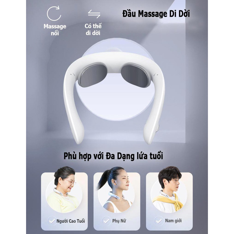 Máy massage cổ vai gáy Jeeback G6 thông minh