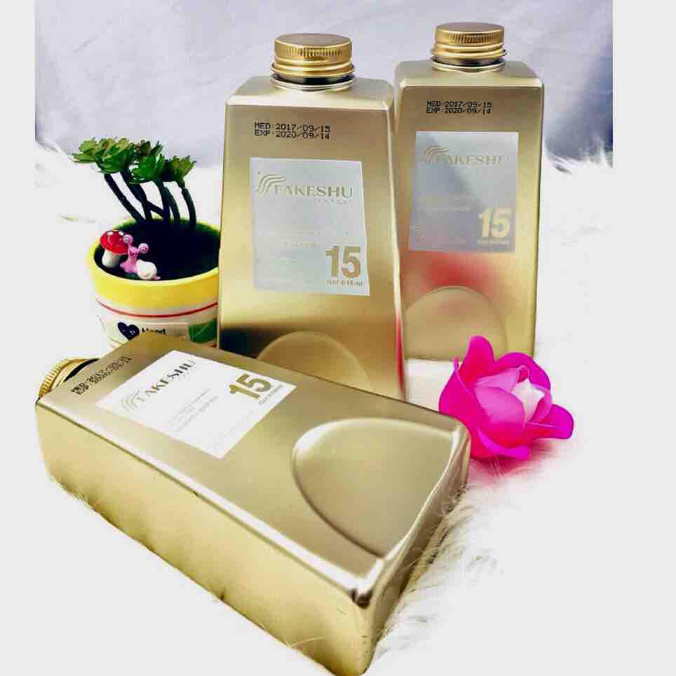 Hấp ủ tóc phủ lụa tơ tằm phục hồi tóc fakeshu 618ml