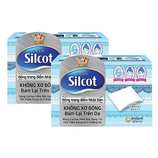 Bông Trang Điểm Silcot (Silcot miếng đôi)