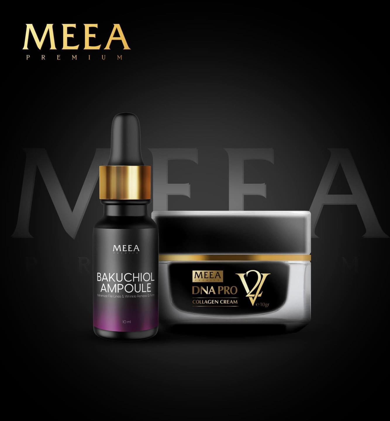 Combo Face Collagen Và Tính Chất Bakuchiol Meea Mới 2023