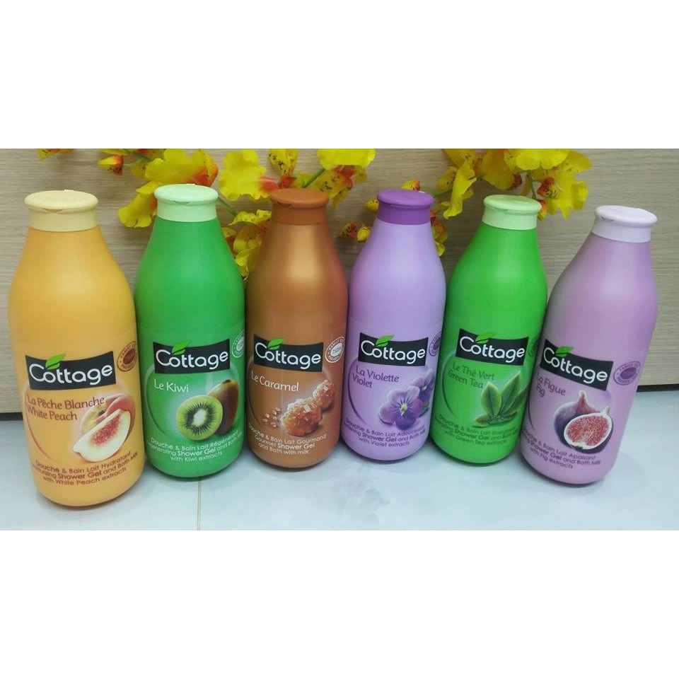 [HCM]Sữa Tắm Cotage Pháp 750ml Hương Nước Hoa