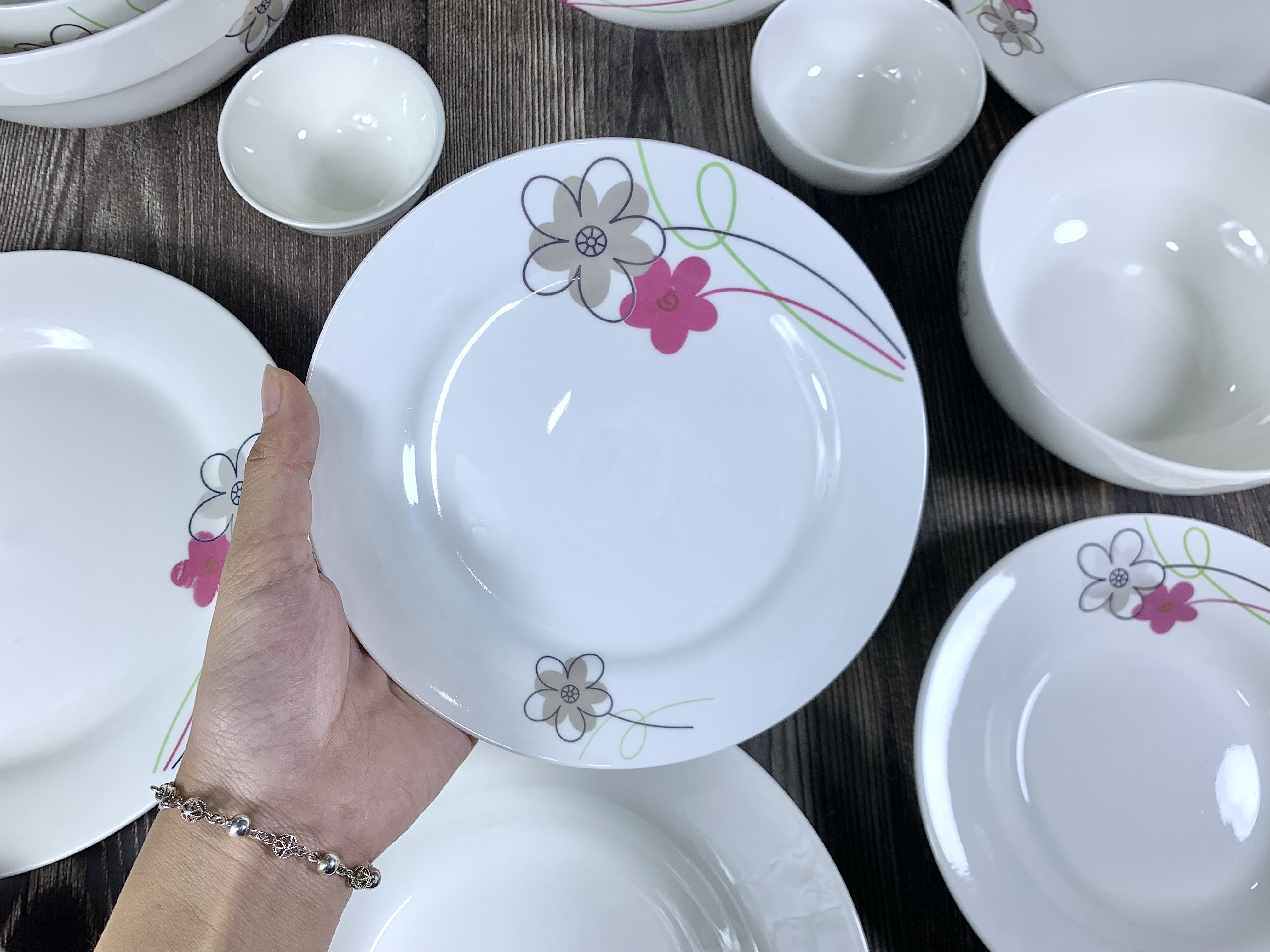 ĐĨA 6 CẠN TP016 SỨ BÁT BẢO CAO CẤP, sINCE_1977