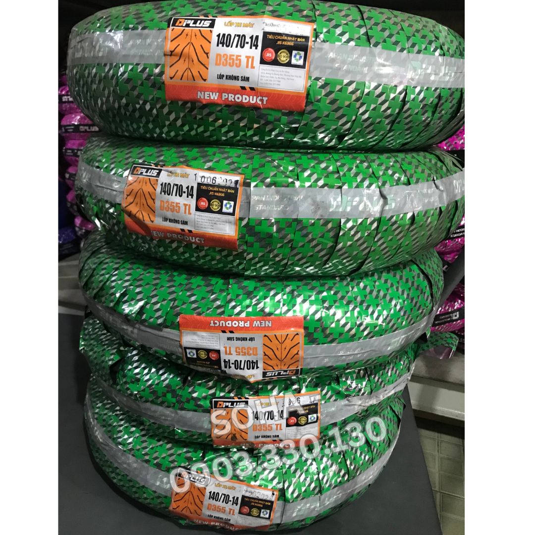 LỐP SAU NVX 140/70-14 TL - DPLUS