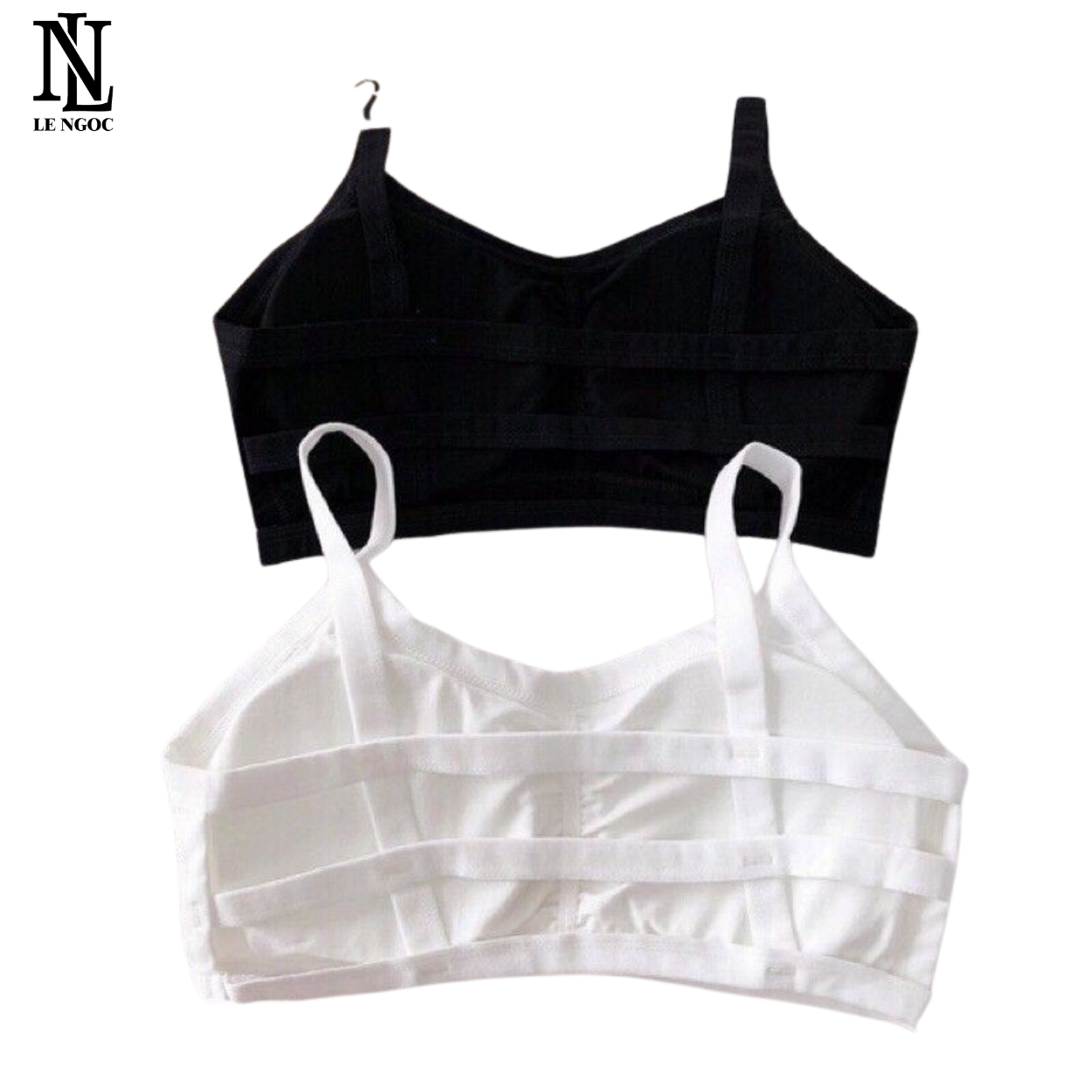 Áo lót áo bra nữ thun cotton, áo bra học sinh 3 dây có mút ngực, áo lá học sinh siêu co giãn, áo bra nữ 2 dây, áo ngực nâng ngực không gọng đệm mỏng, áo lá học sinh LN107
