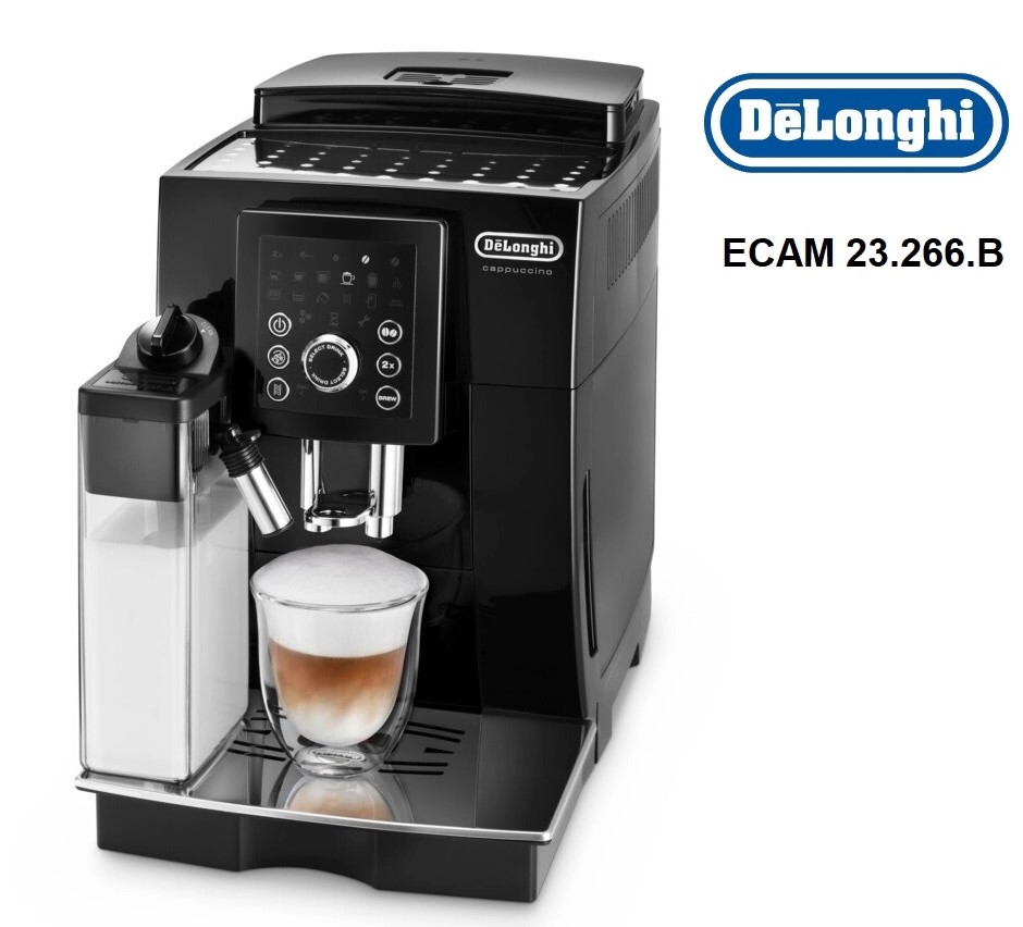 Máy Pha Cà Phê Tự Động DELONGHI ECAM  350.50.B, Delonghi Coffee Maker, Máy Pha Cafe, Espresso, Cappuccino, Coffee Machine, 15 Bar, Dung Tích 2L, Chế Độ Tạo Bọt Sữa LatteCrema, Nhập Đức, Bảo Hành 12 Tháng