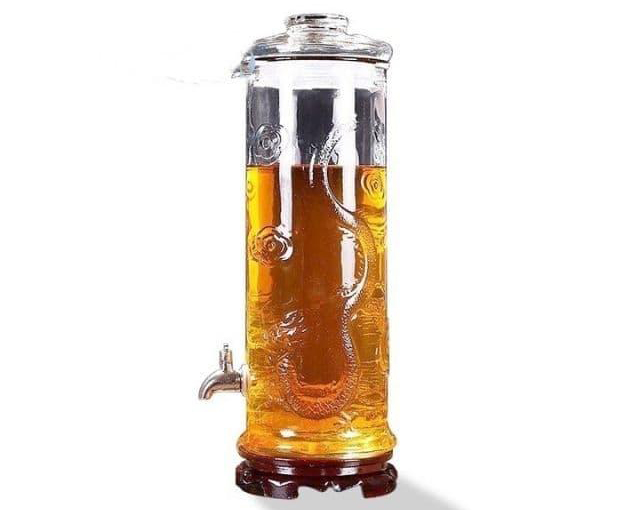 BÌNH TRỤ RỒNG 12 LÍT CÓ VAN