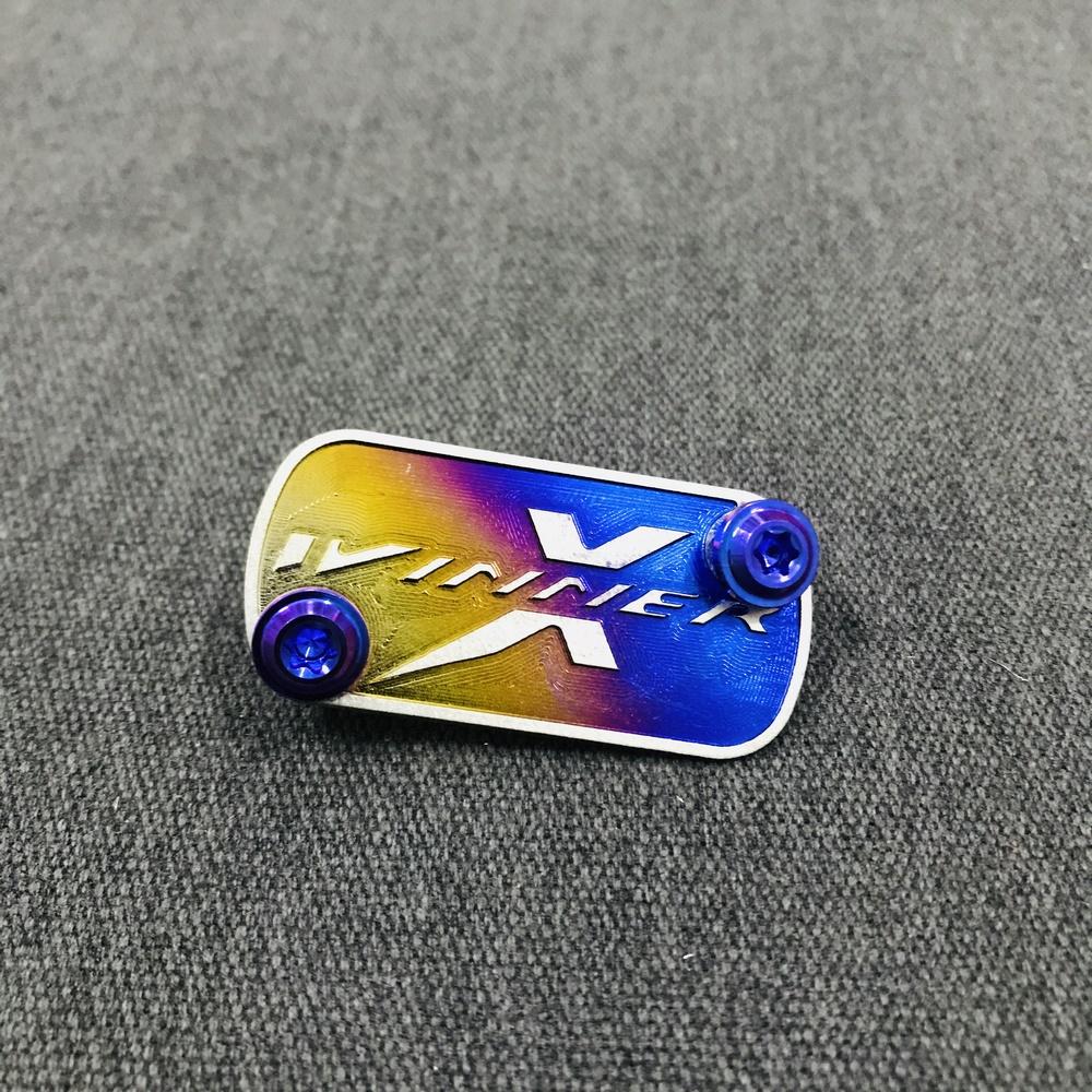 Tem titan nắp bình dầu và ốc gr5 cho xe winner x