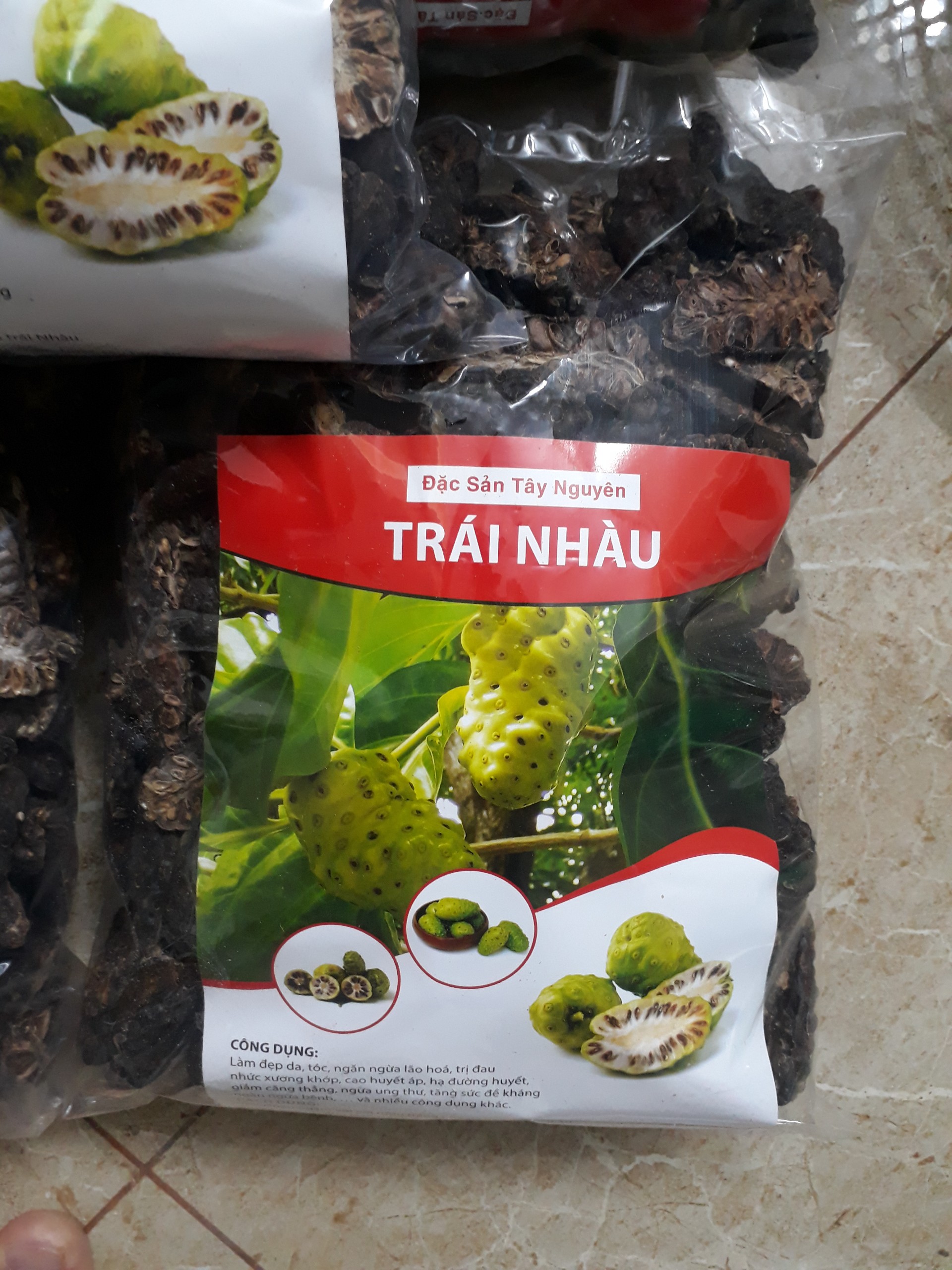 Trái nhàu khô (gói 1kg), quả nhàu rừng sấy khô, đau nhức xương khớp, lợi tiểu, nhuận tràng, tiểu đường, rối loạn tiêu hóa