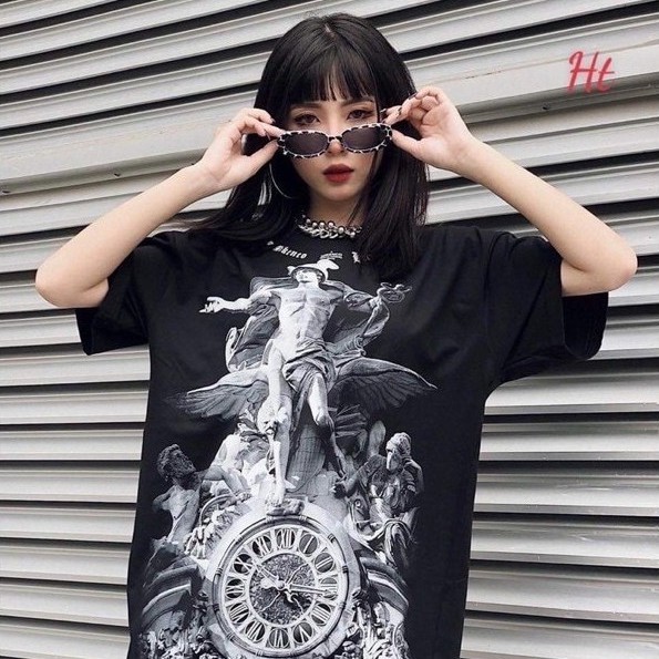 Áo Miken chữ vòng cổ HARI0521