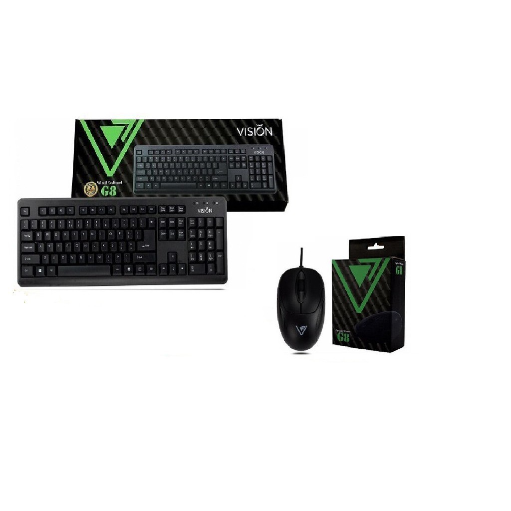COMBO PHÍM CHUỘT VISION G8