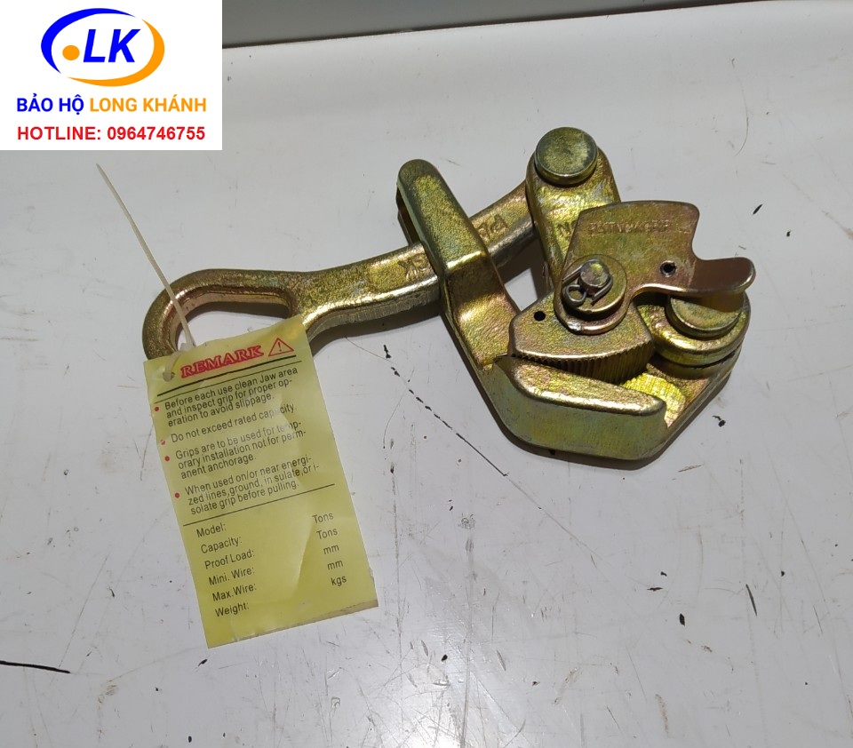 Cóc kẹp cáp 1 tấn