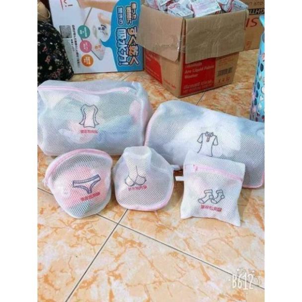 Sỉ set 5 túi giặt đồ nhiều kích cỡ