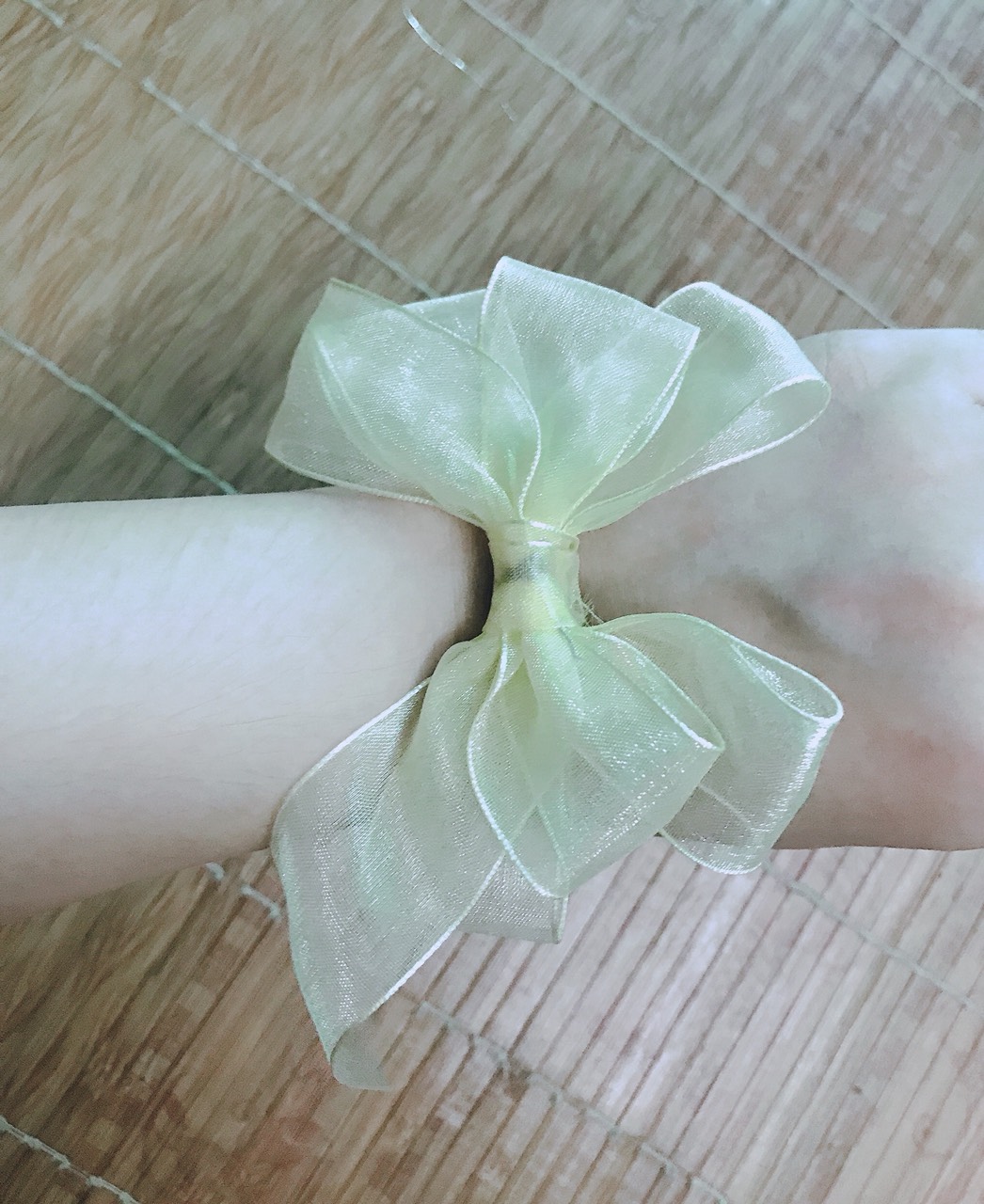 Sỉ 10 dây cột tóc nơ voan xinh yêu - phukienteen