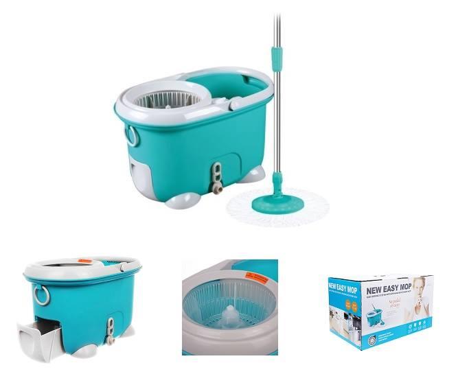Bộ Cây Lau Nhà Xoay Tay 360 Độ Lock & Lock (Xanh ngọc)