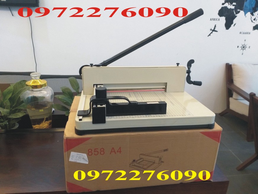 Bàn cắt giấy A3,A4 mã 858 cắt độ dầy 4cm