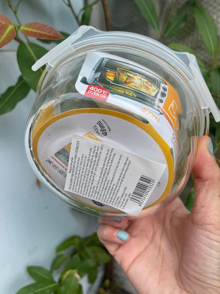 Thố thủy tinh Lock&Lock LLG822 400ml