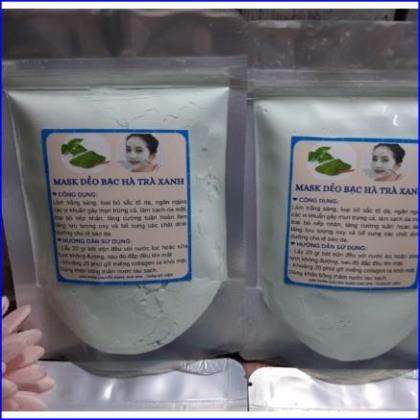 1kg mặt nạ dẻo bạc hà handmade