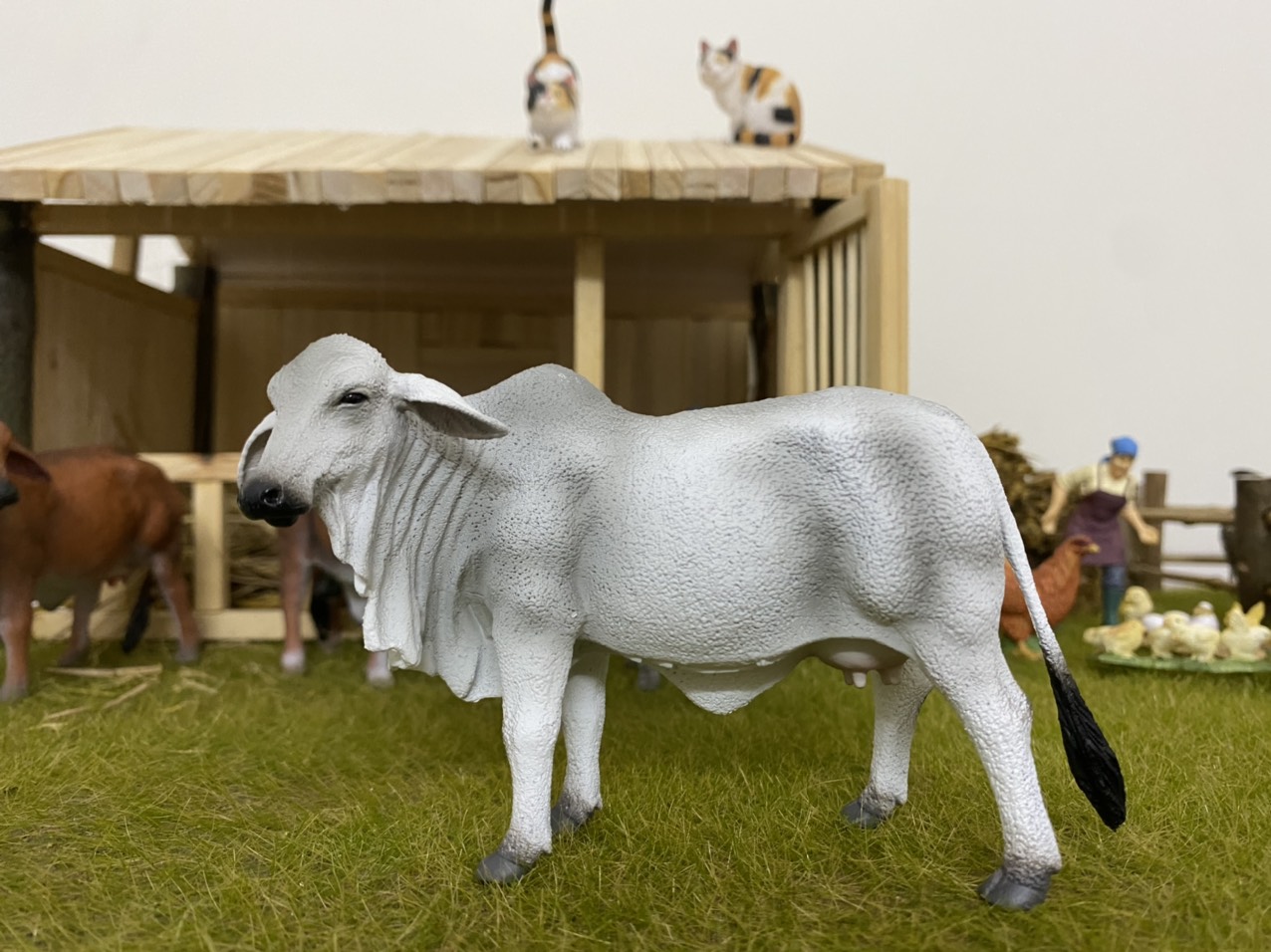 [CHÍNH HÃNG COLLECTA] MÔ HÌNH ĐỘNG VẬT - BÒ MẸ BRAHMAN