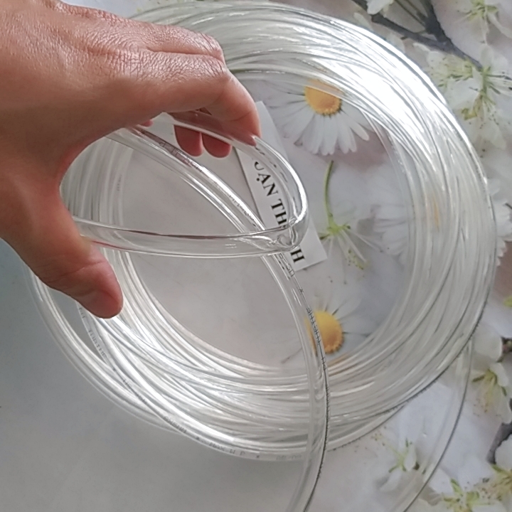 10M cuộn dây hơi trắng 5X8mm (NB) kèm dắt