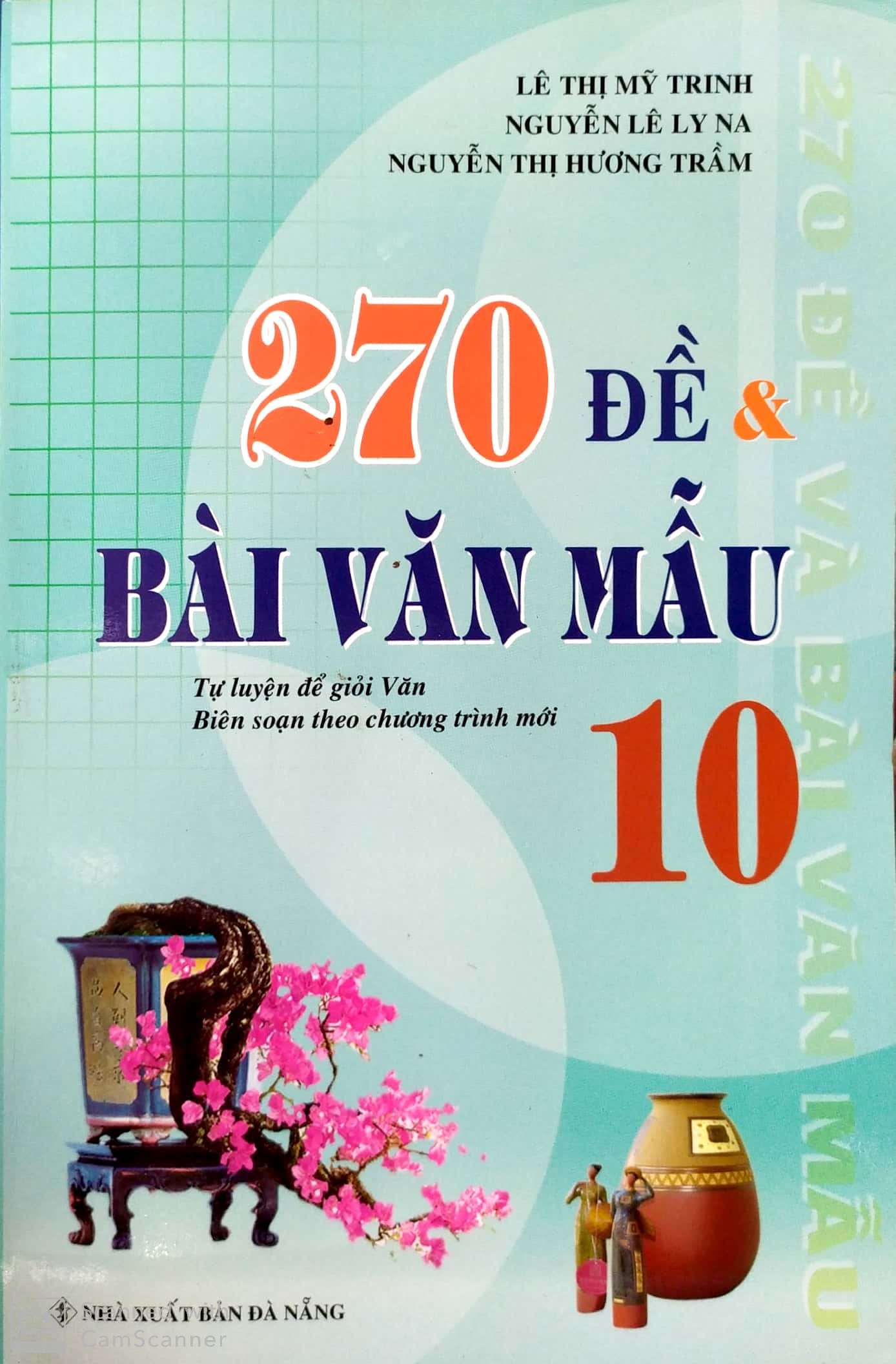 [HCM]270 đề và bài văn mẫu 10