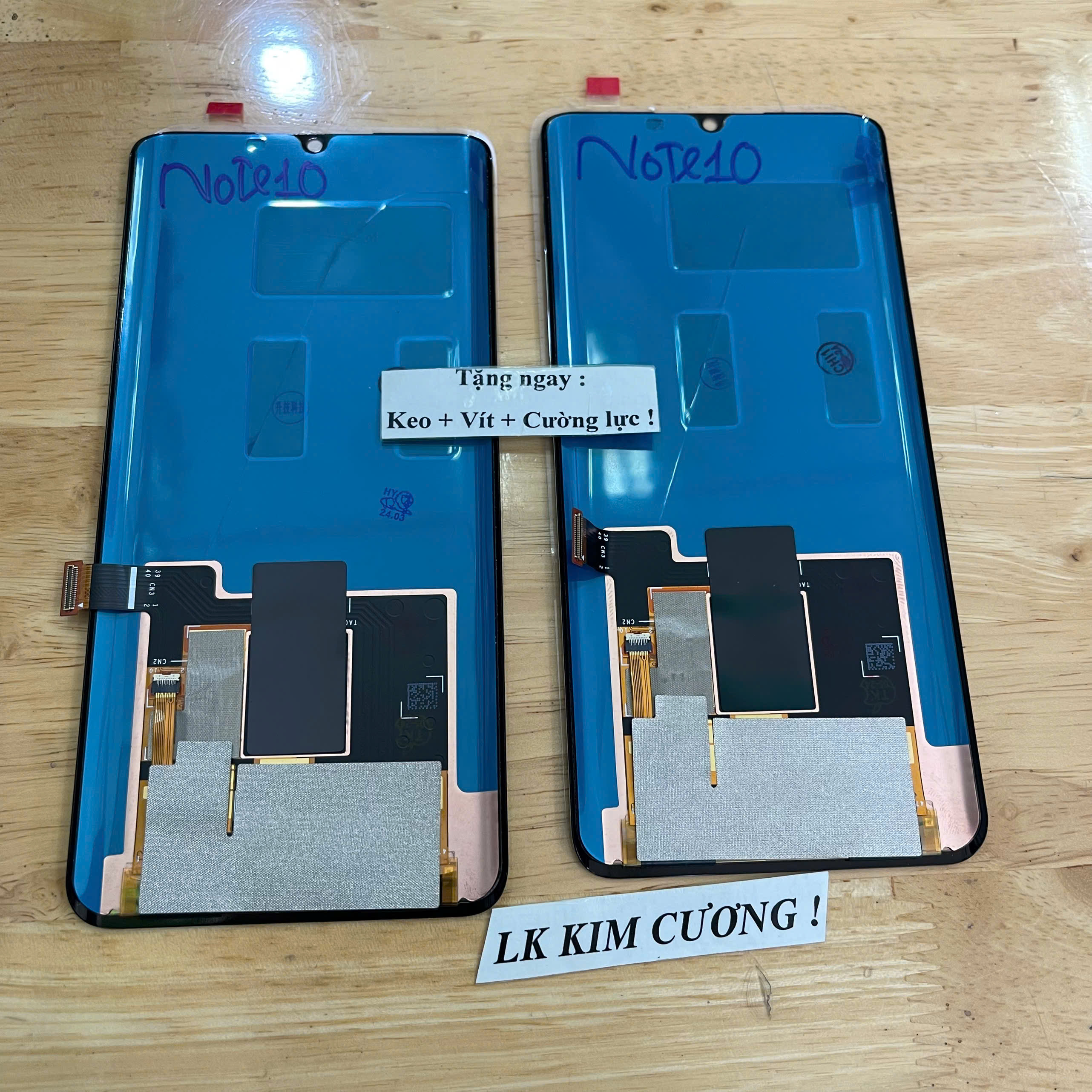 Màn hình xiaomi redmi note 10 pro / mi note 10 pro / mi note 10/ cc9 pro - OLED ( cong)