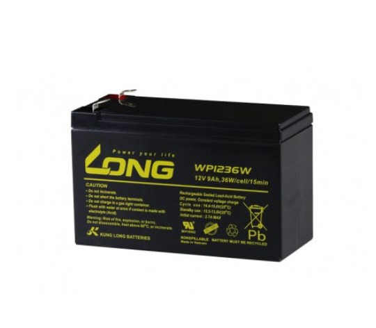 Bình ắc quy kín khí Long 12V-9Ah, 36W (WP1236W)